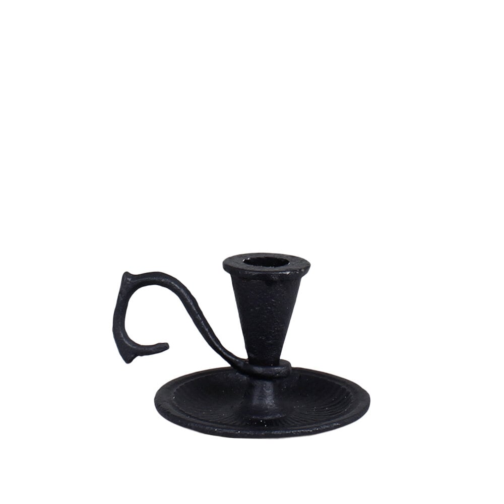 Candle Holder Lilian Black Low
