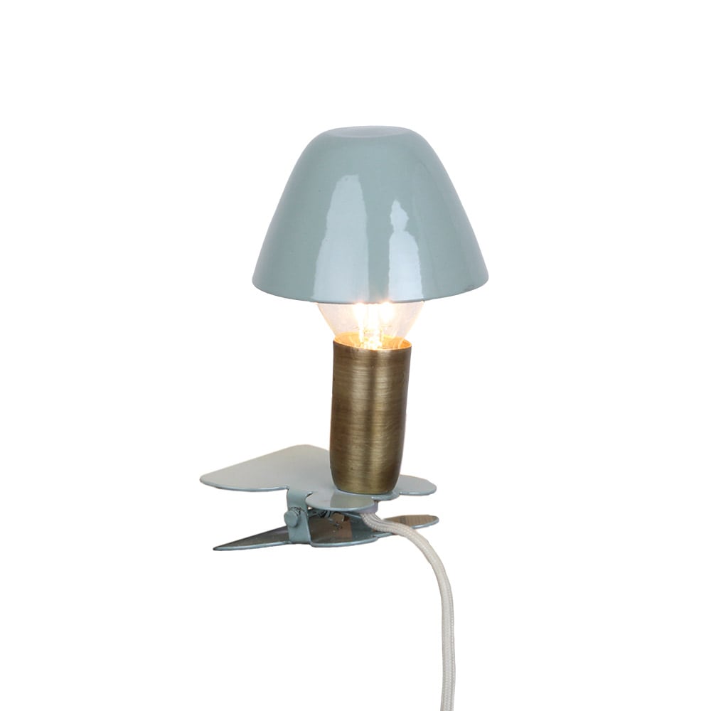 Lamp Mini On Clip Green