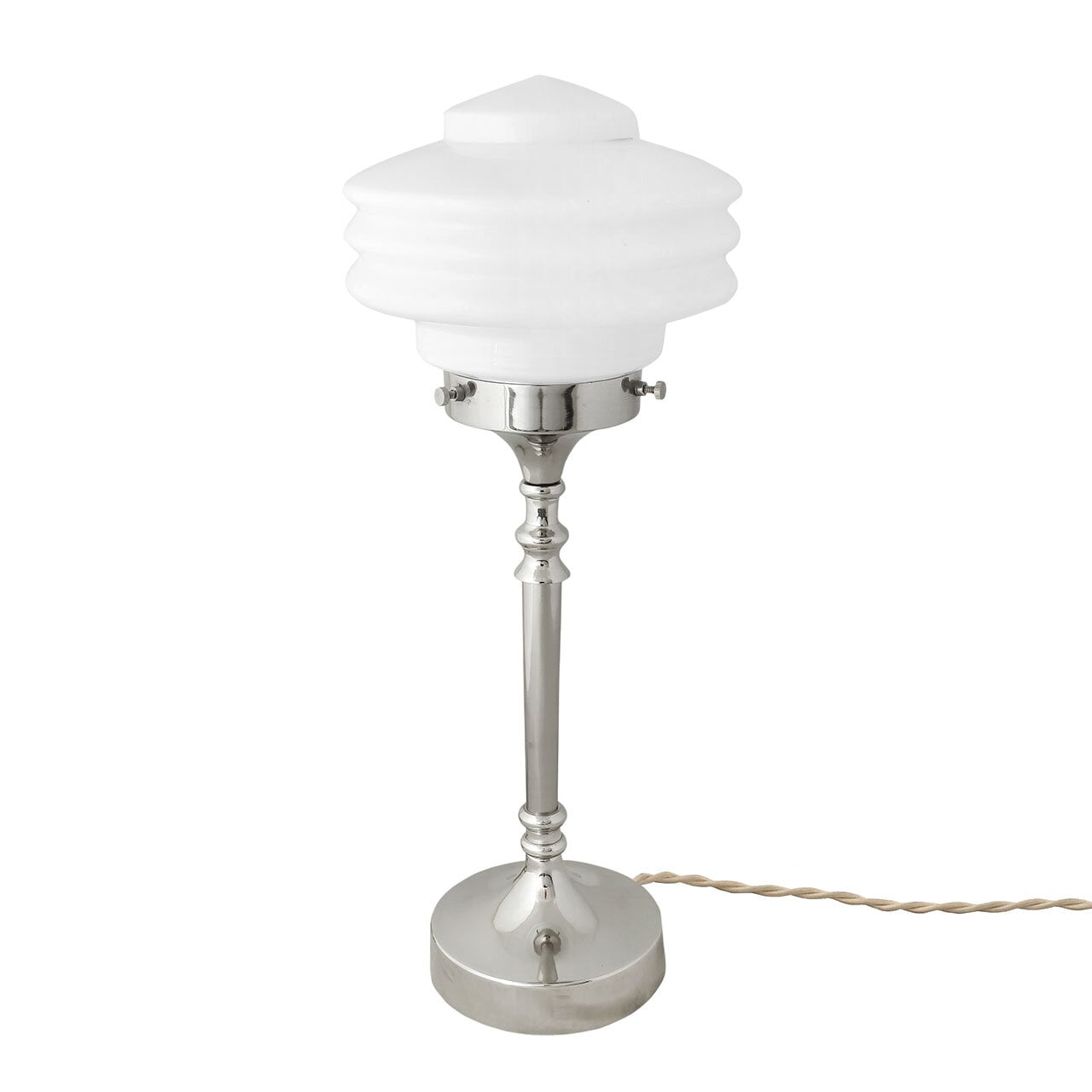 Table Lamp Valter Opal/Nickel