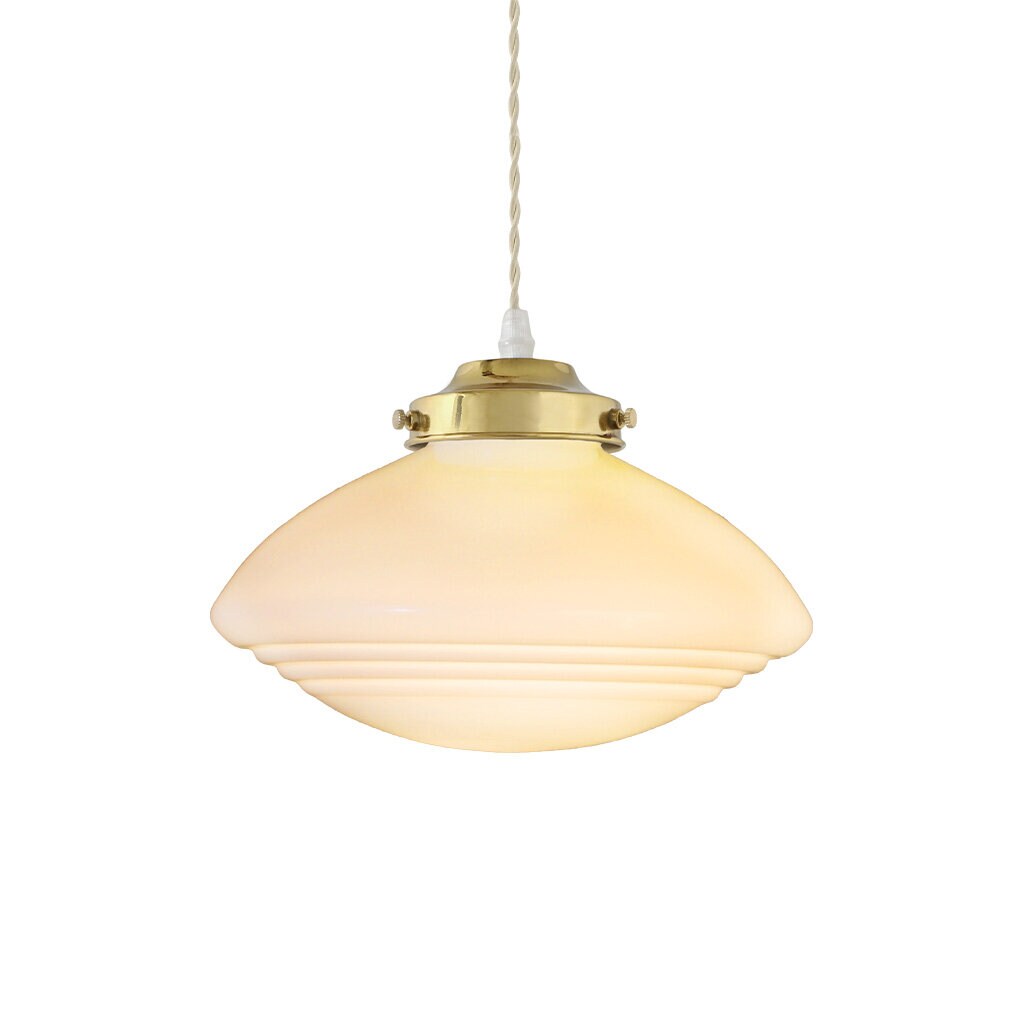 Ceiling Lamp Hulda Brass/Opal White
