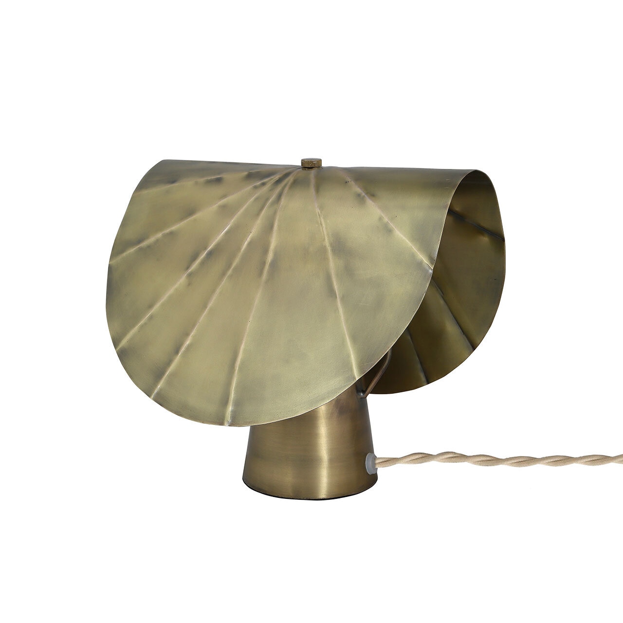 Table Lamp Edgar Antique Brass Low