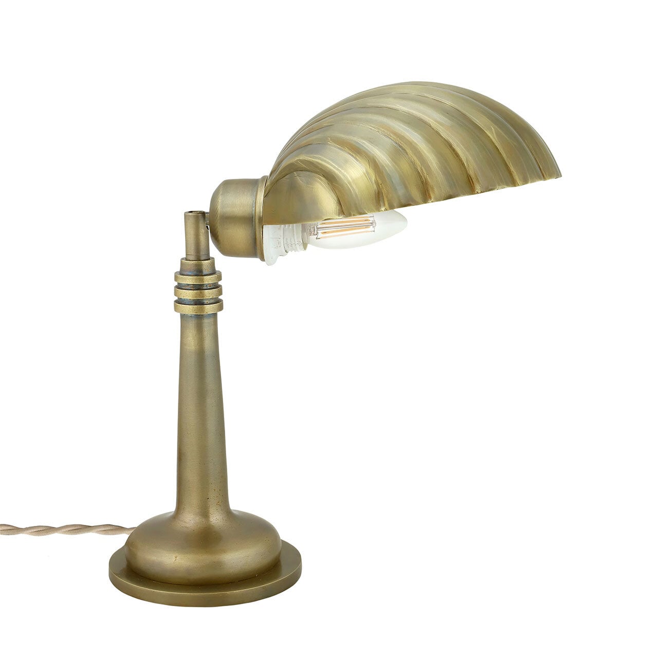 Table Lamp John Antique Brass