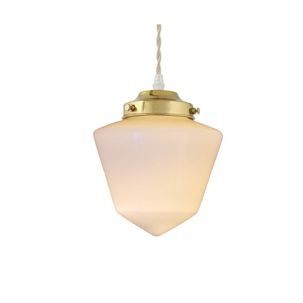 Ceiling Lamp Signe Brass/Opal White