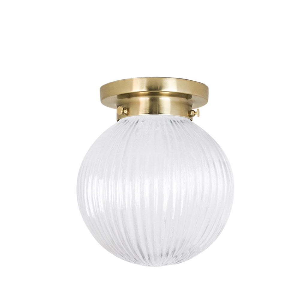 Bathroom Ceiling Lamp Eivor Brass/Clear