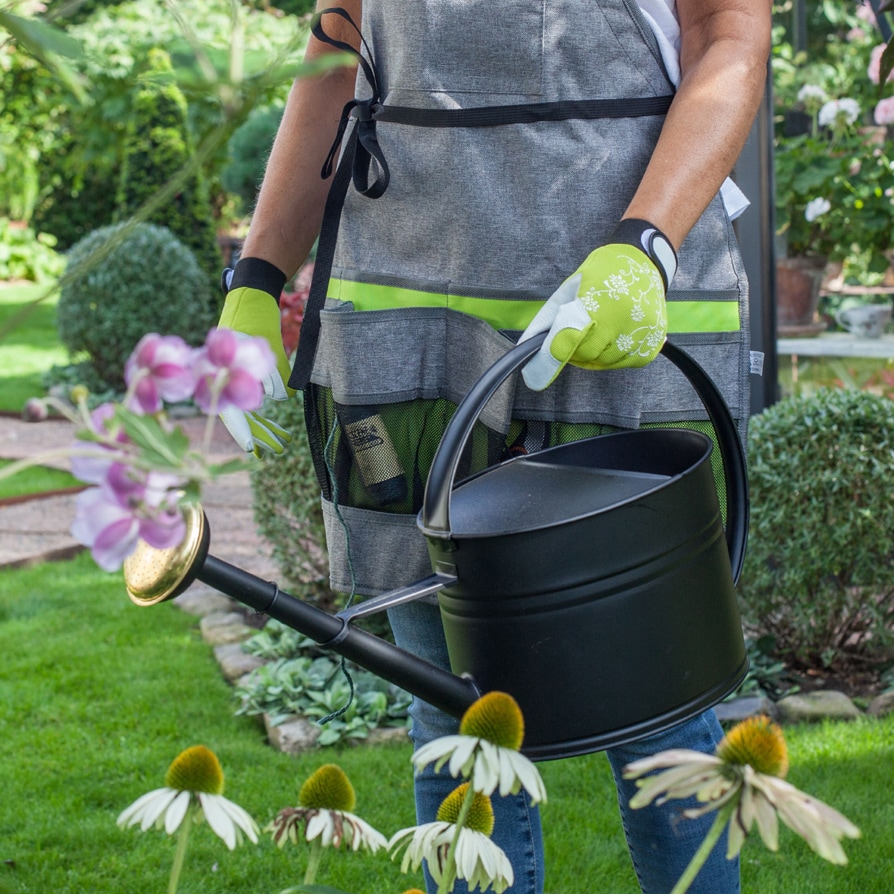 Watering Can Oval Matt Black 7L