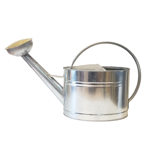 Watering Can Oval Zinc 10L