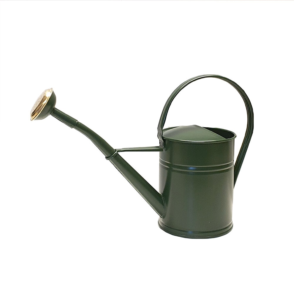 Watering Can Round Moss Green 2L