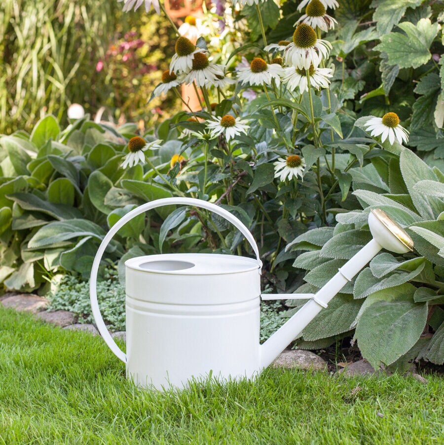 Watering Can White 4L