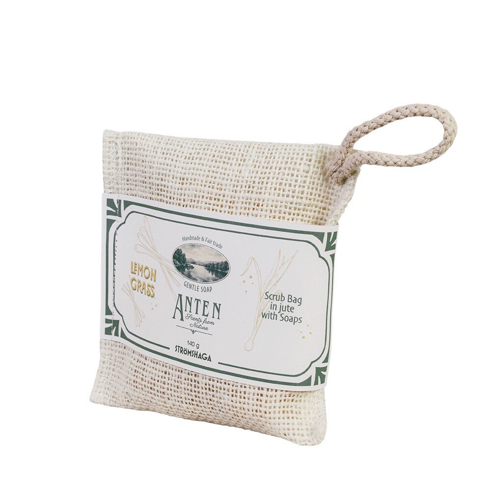 Scrub Bag with Soaps Anten - Lemongrass