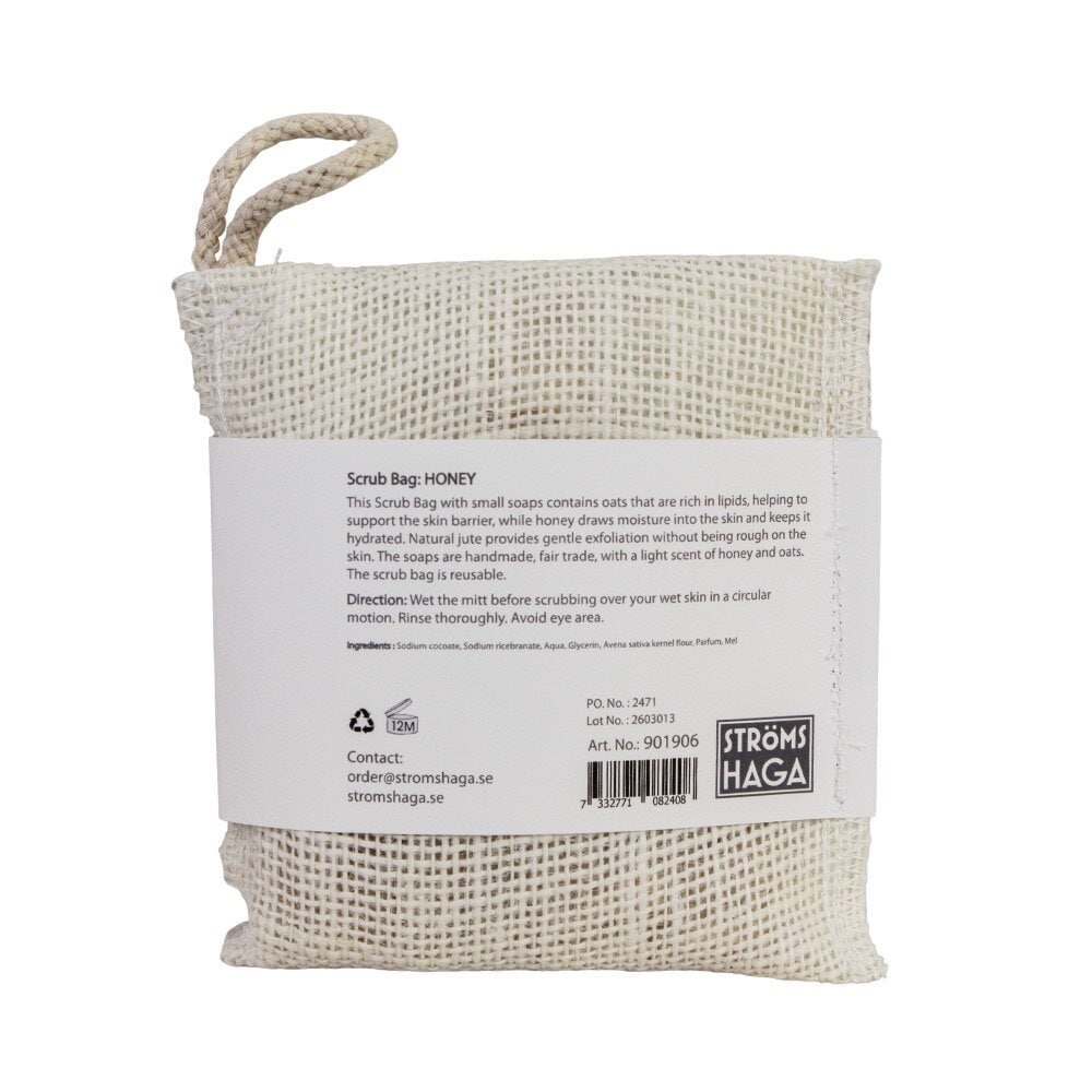 Scrub Bag with Soaps Anten - Honey