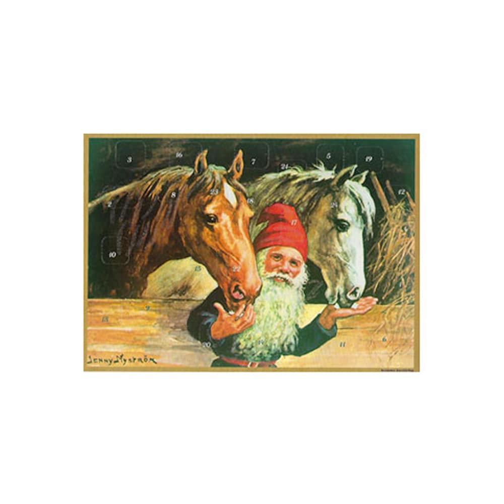Advent Calendar A4 Jenny Nyström Horse