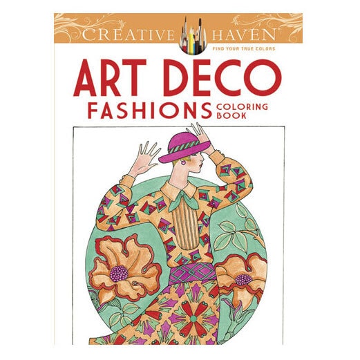 Coloring Book Art Deco