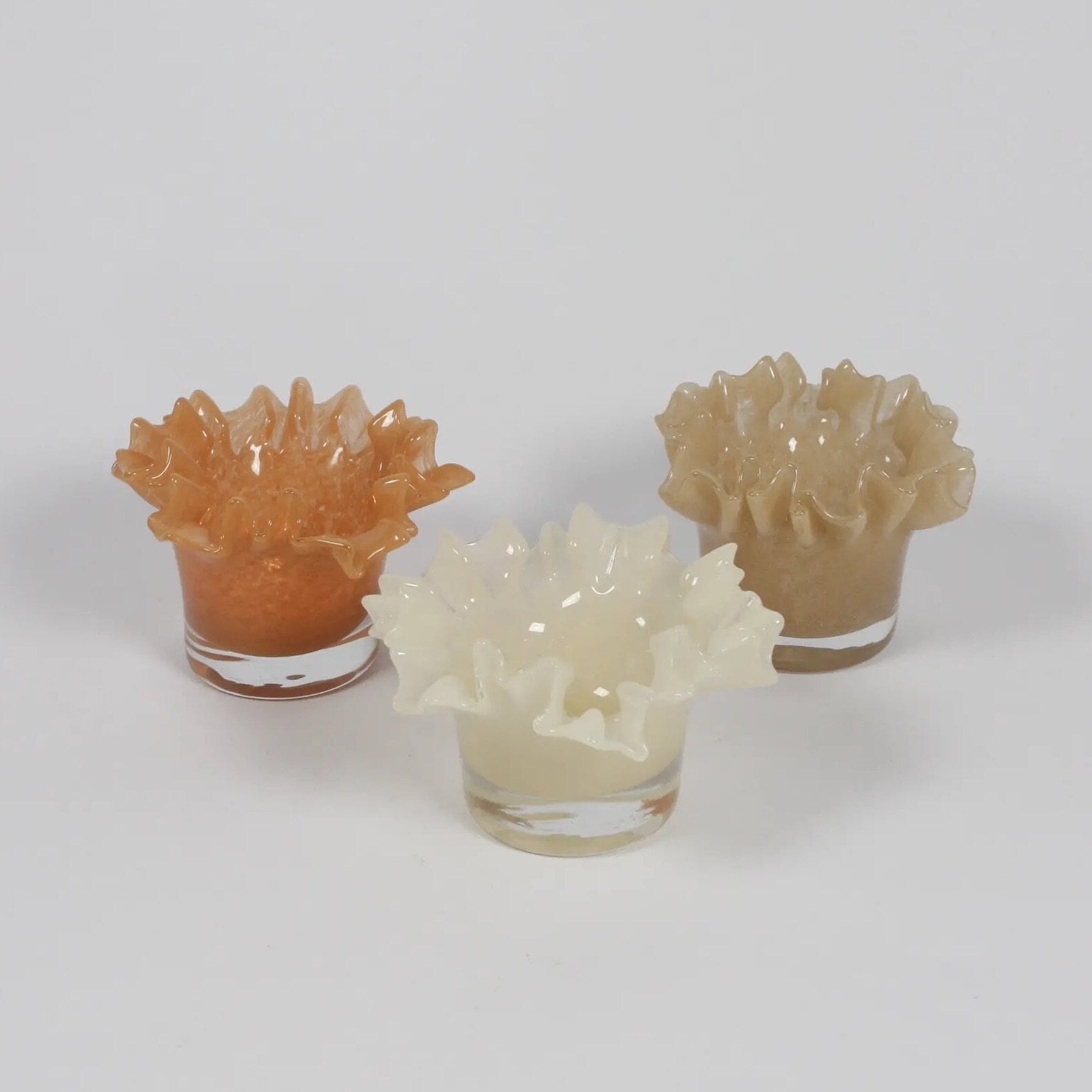 Candle Holder Loa Peach