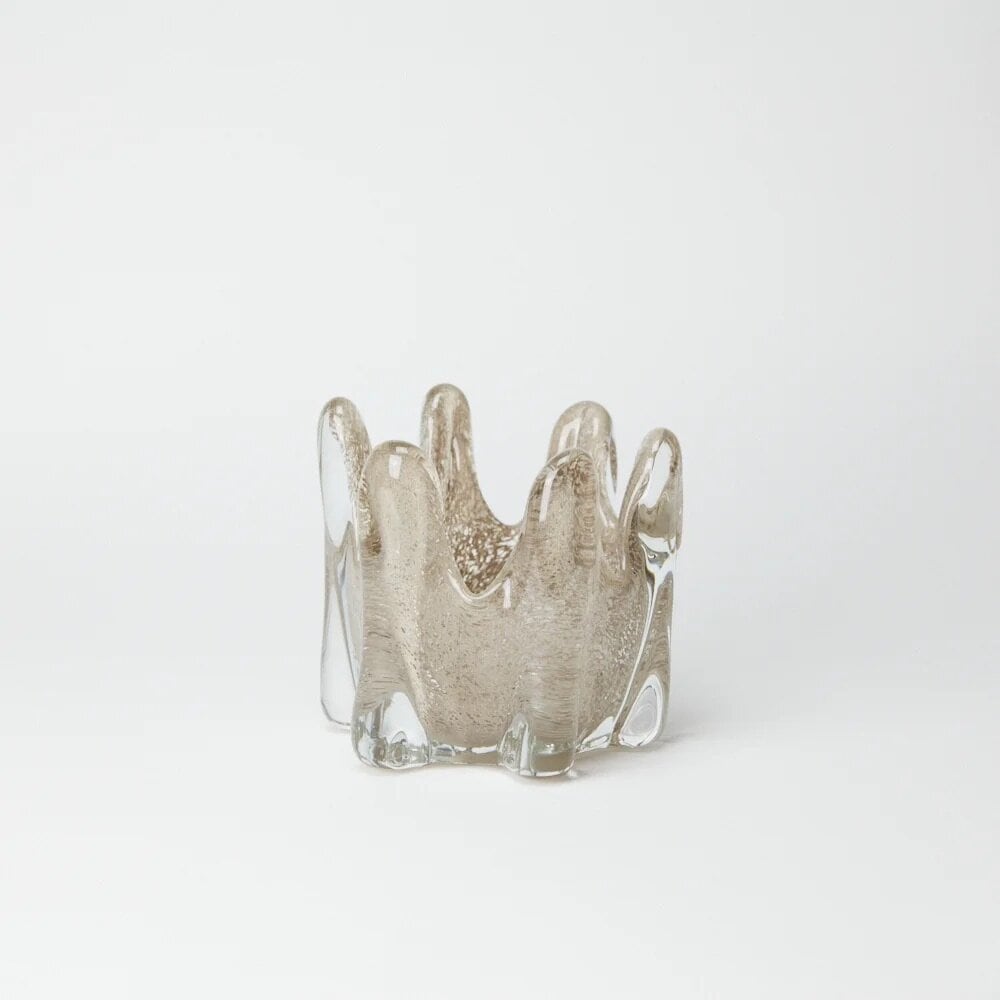 Candle Holder Helix Taupe