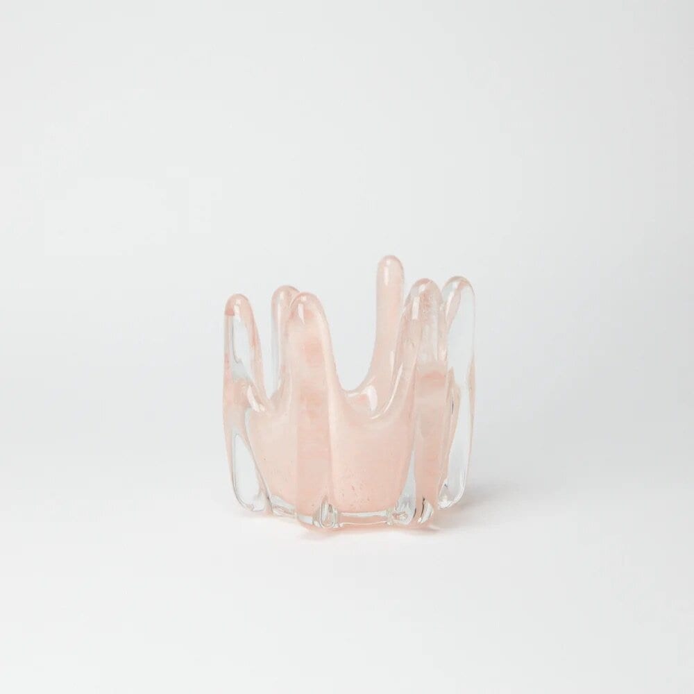 Candle Holder Helix Pink