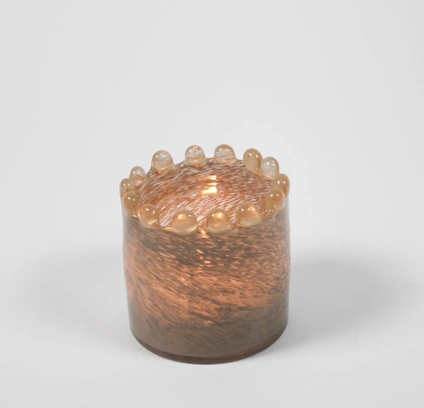 Candle Holder Diana Taupe