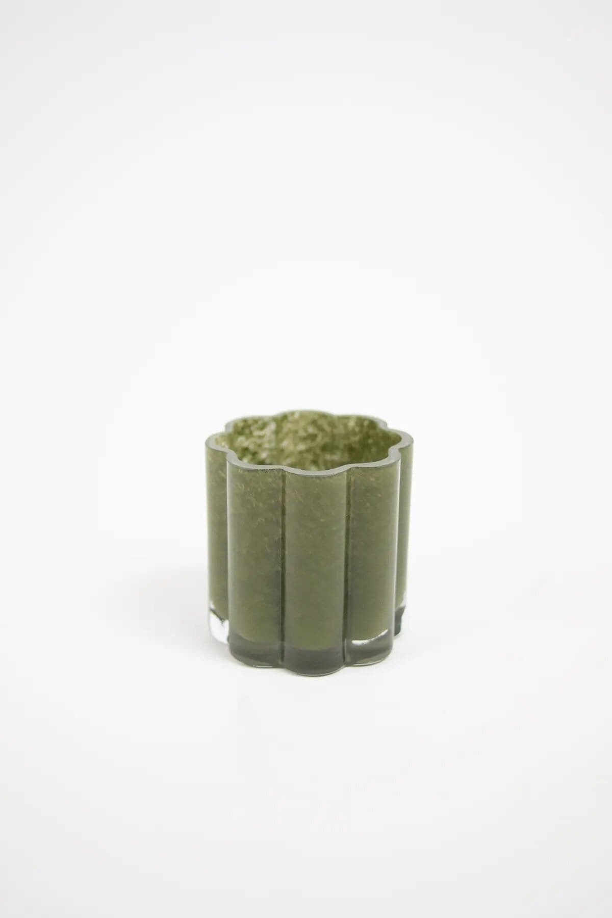 Candle Holder Clara Green Small