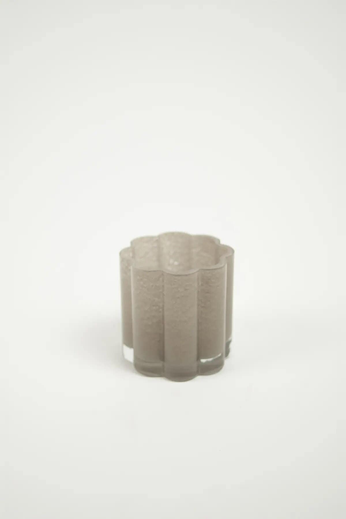 Candle Holder Clara Taupe Small
