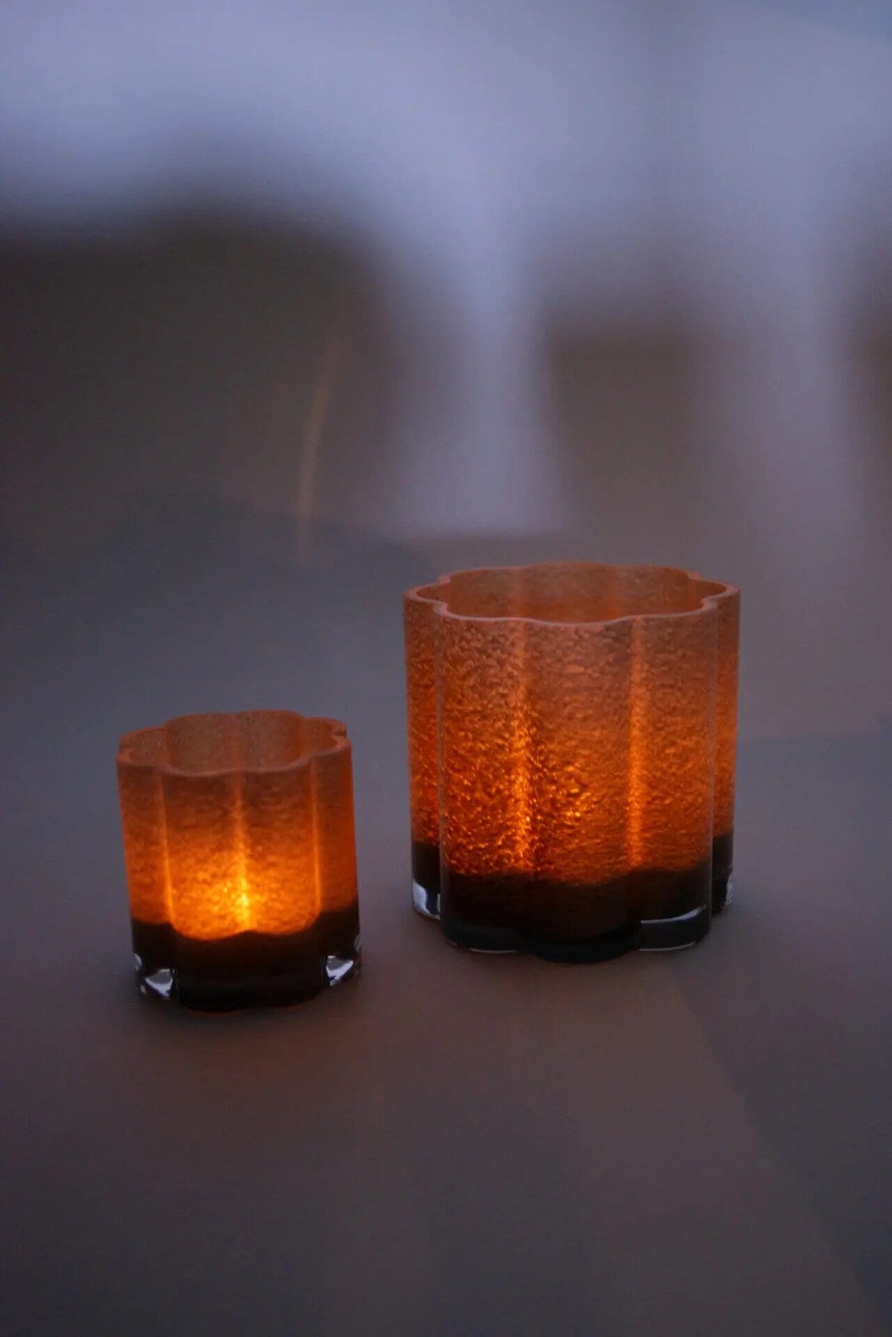 Candle Holder Clara Taupe Large