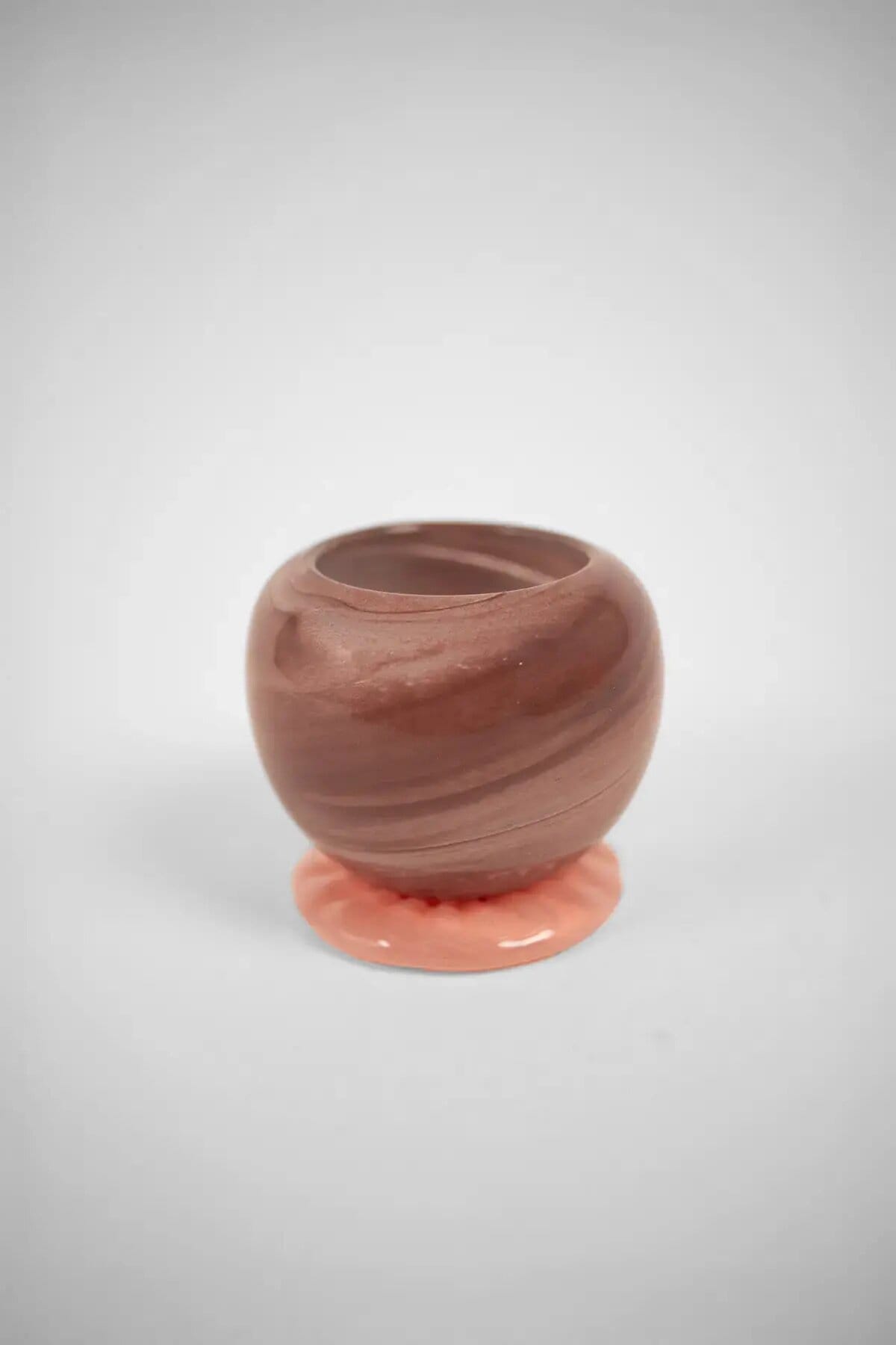 Candle Holder Cosmos Brown