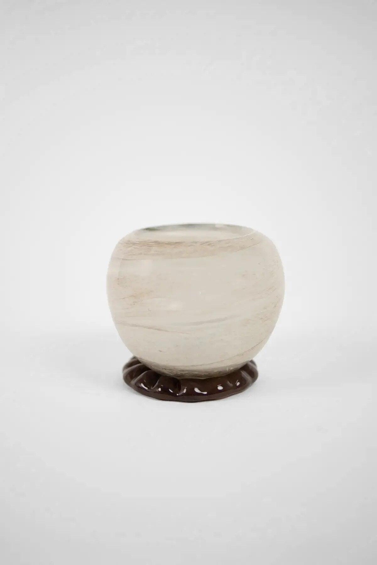 Candle Holder Cosmos Taupe