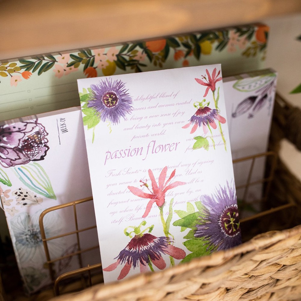 Scented Sachet Passion Flower