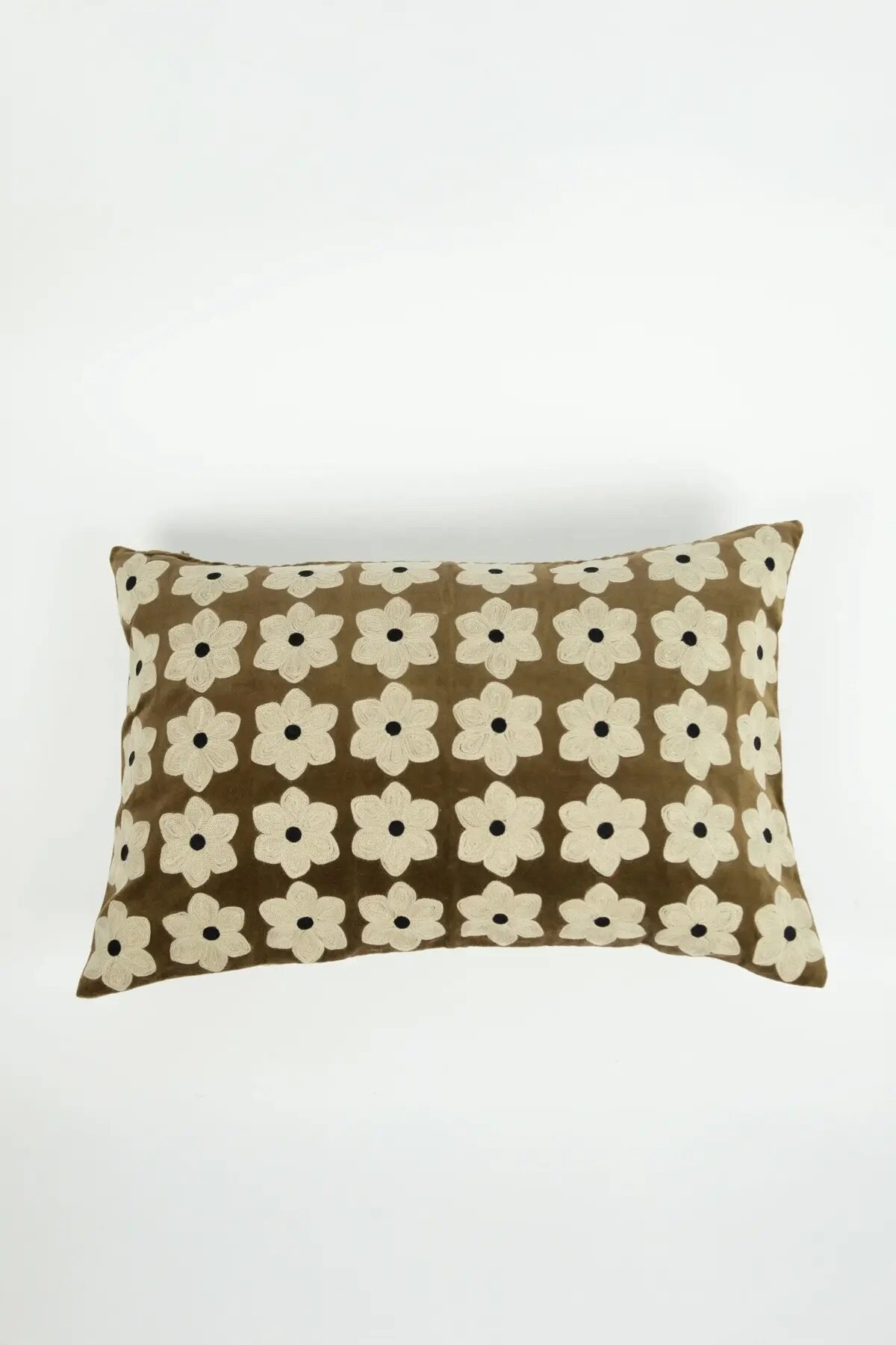 Cushion Cover Daisy Brown