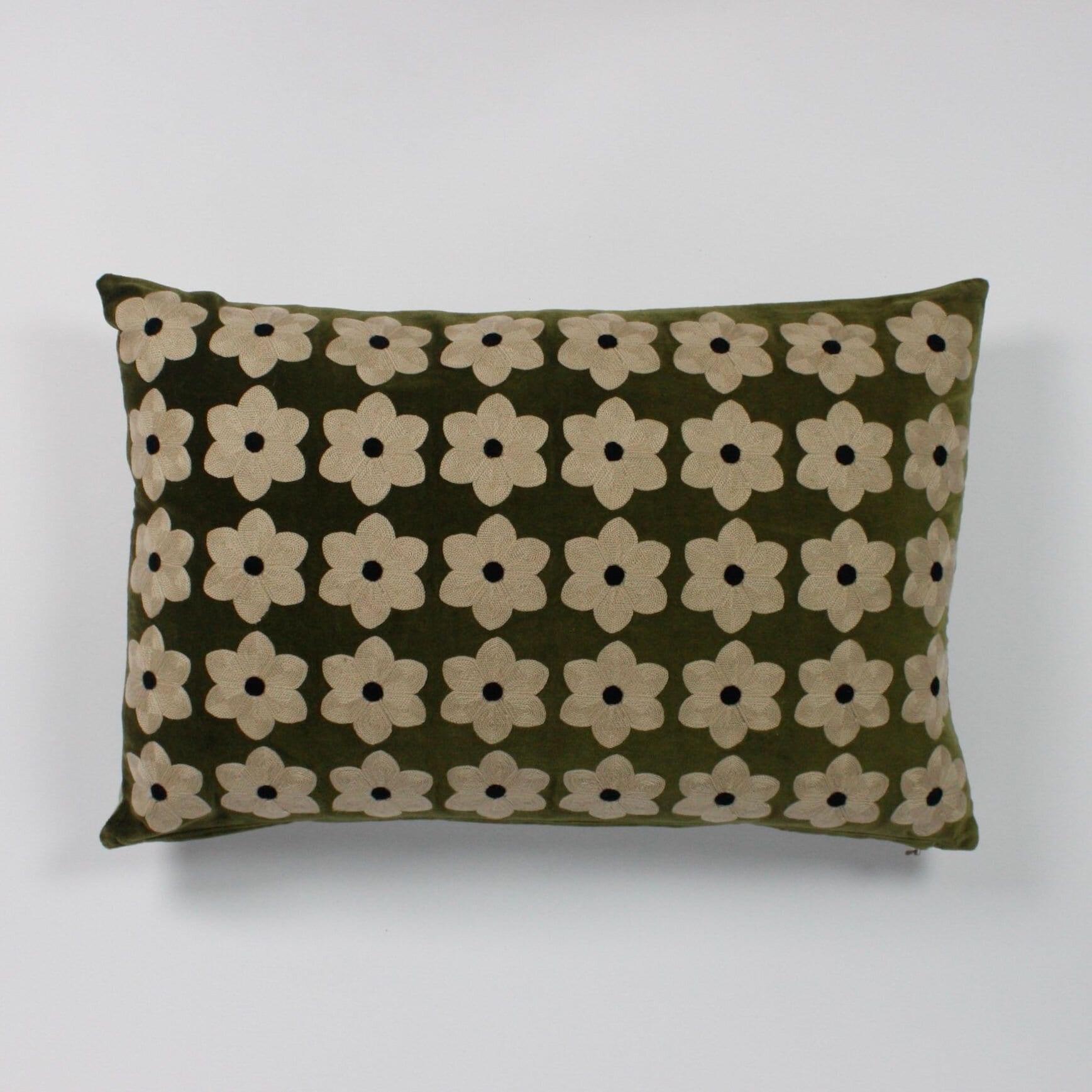 Cushion Cover Daisy Moss