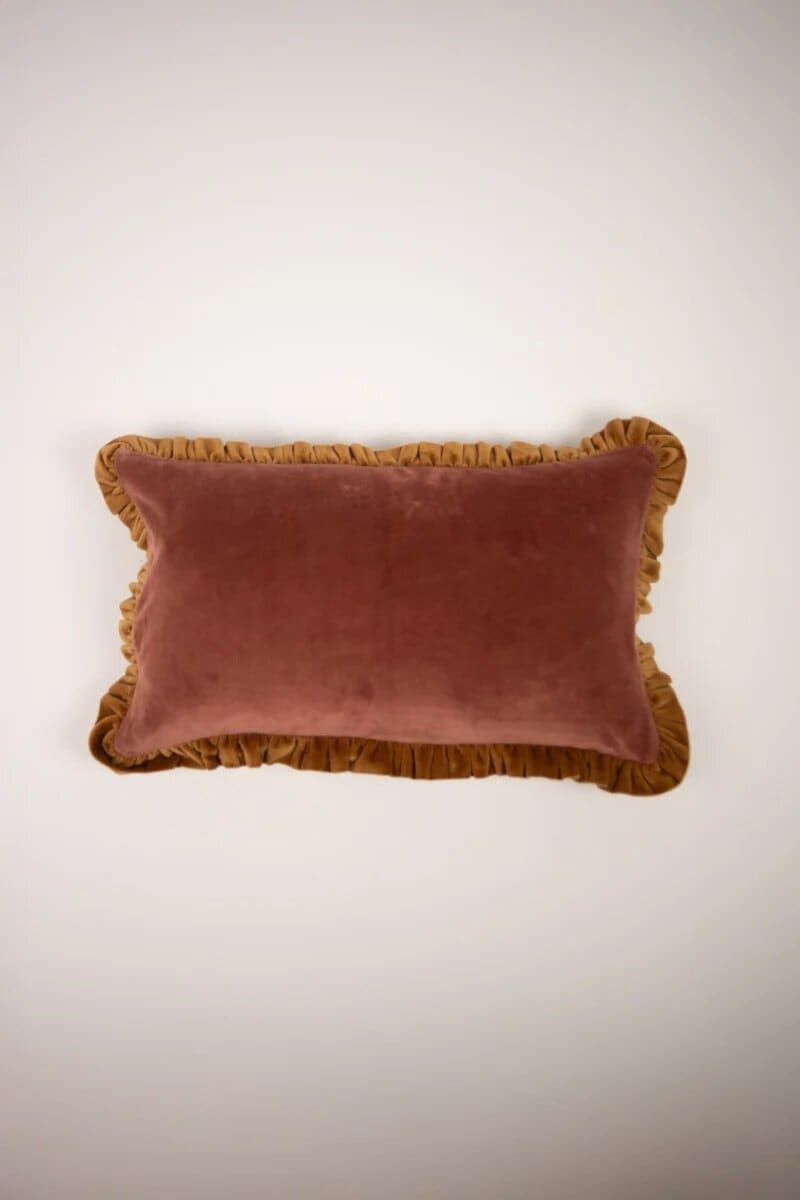 Cushion Cover Doris Rust Pink/Brown