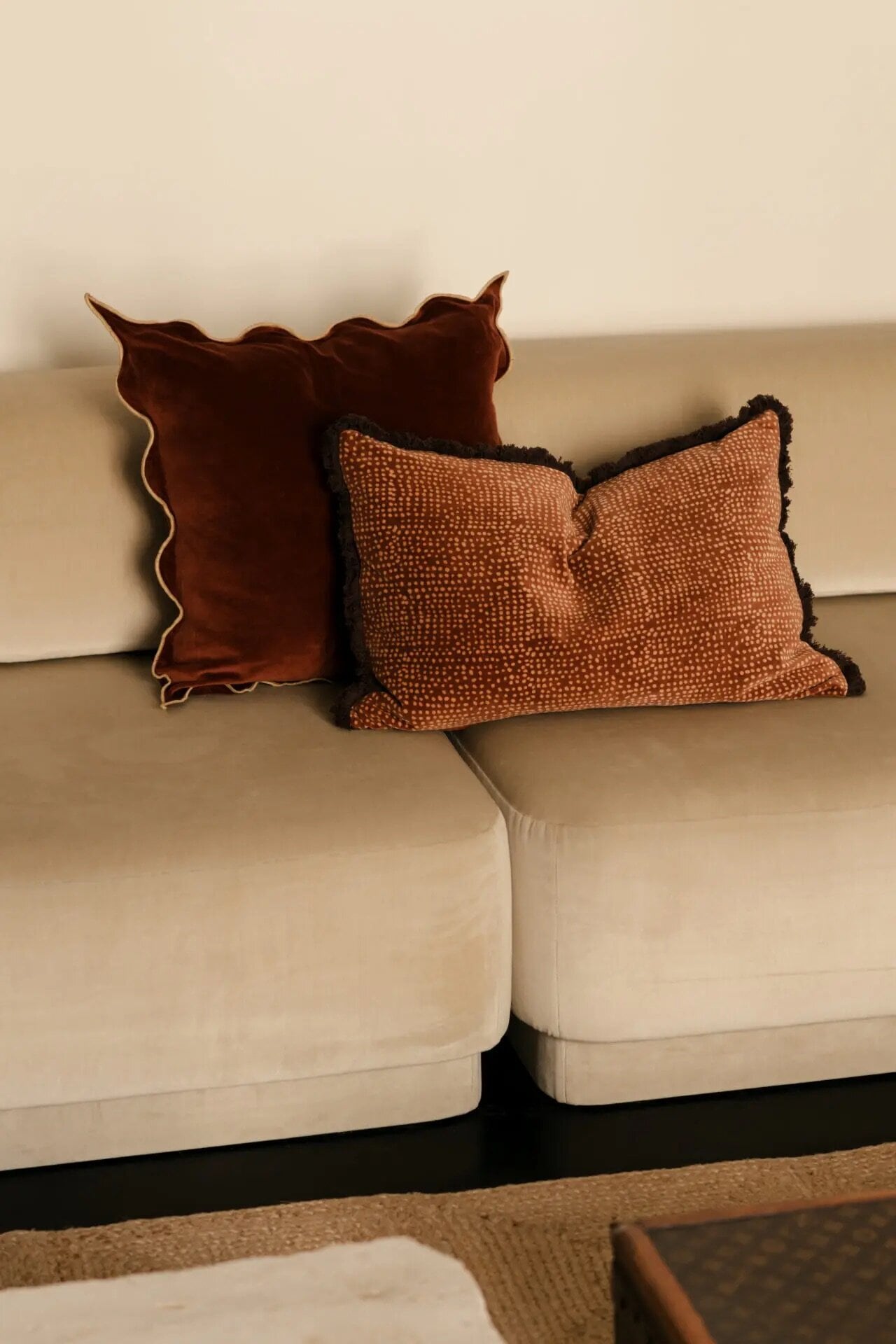 Cushion Cover Lola Rust