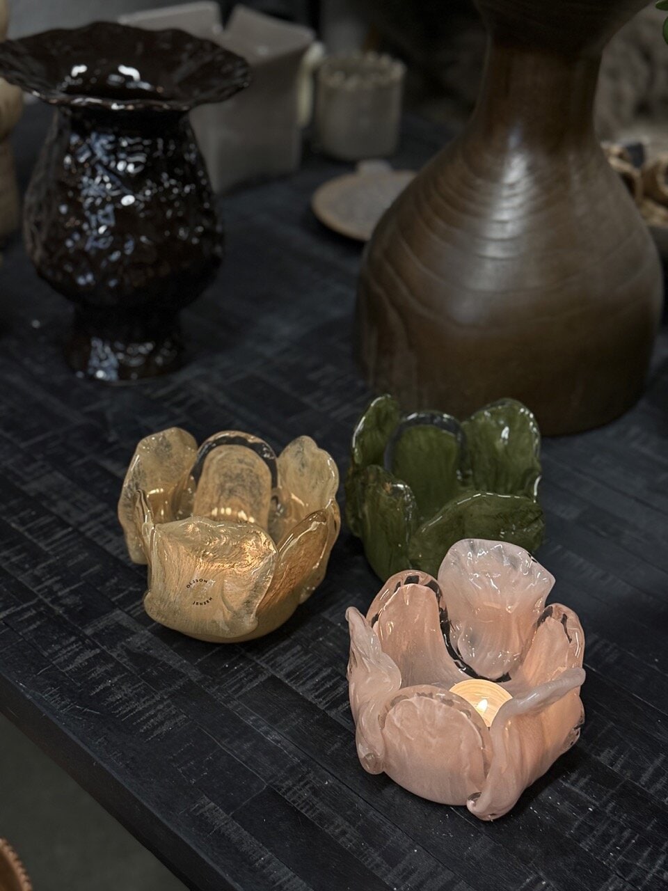 Candle Holder Anita Green
