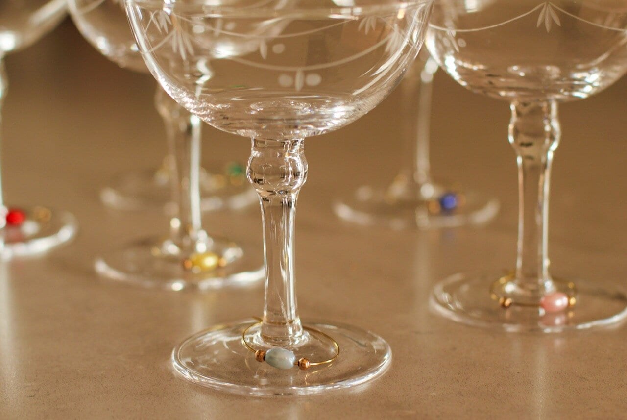Wine Glass Charms Emmy S/6