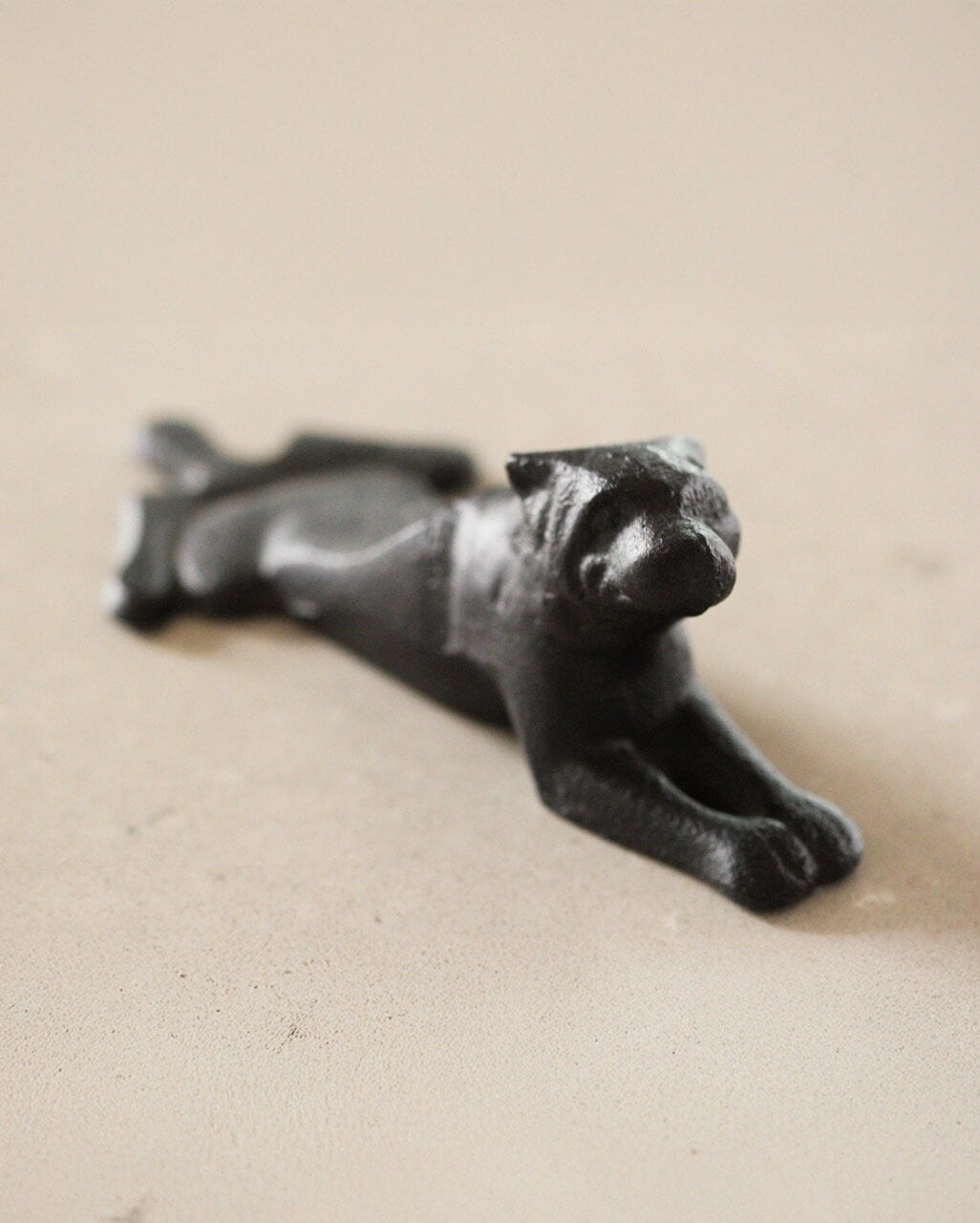 Door Stopper Dog Black