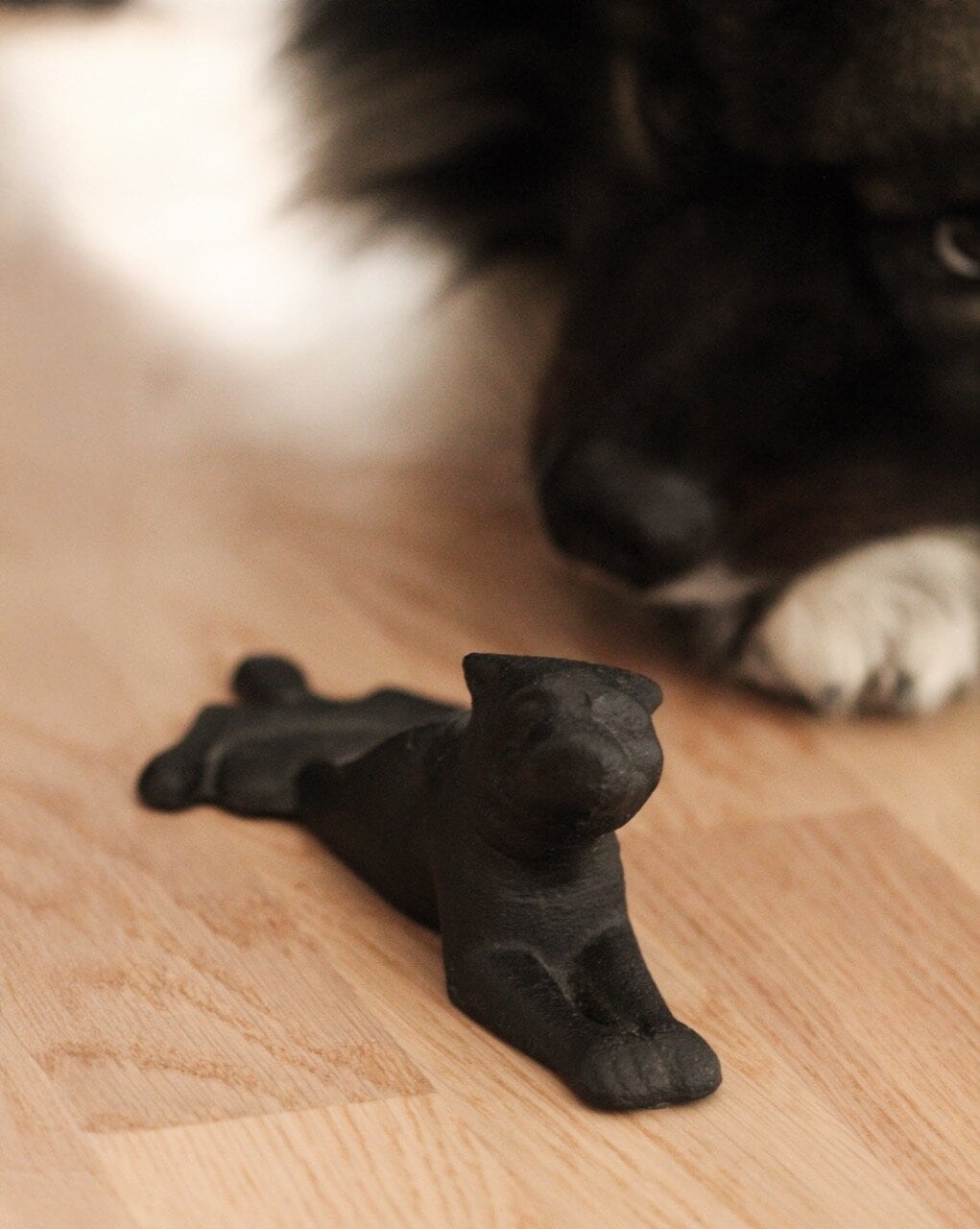 Door Stopper Dog Black