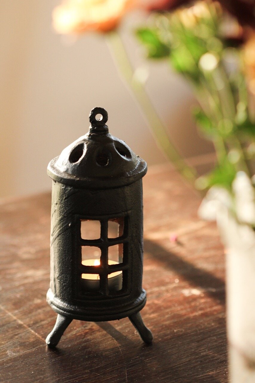 Stove for Tea Lights Black
