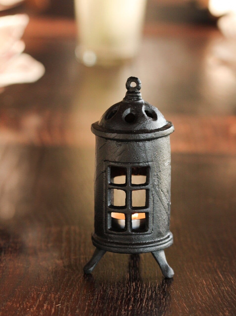 Stove for Tea Lights Black
