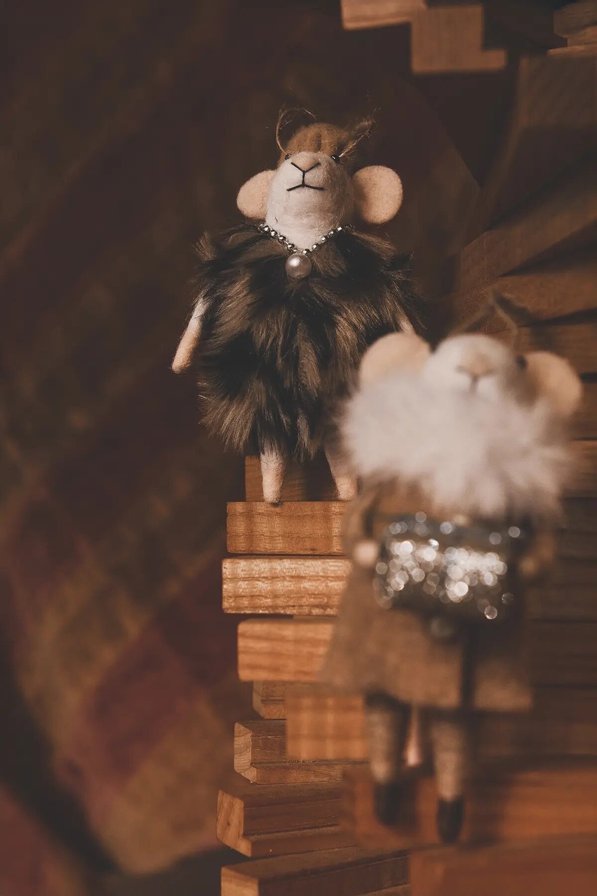 Mice White w. Leopard Coat