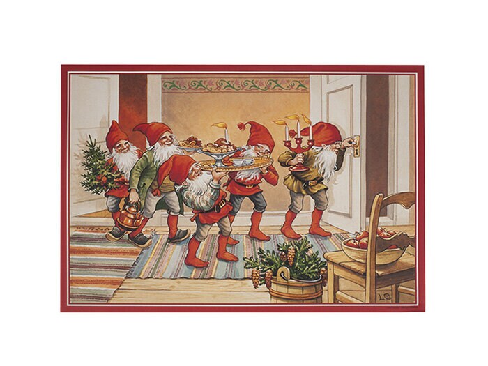 Christmas Tapestry Christmas Elves