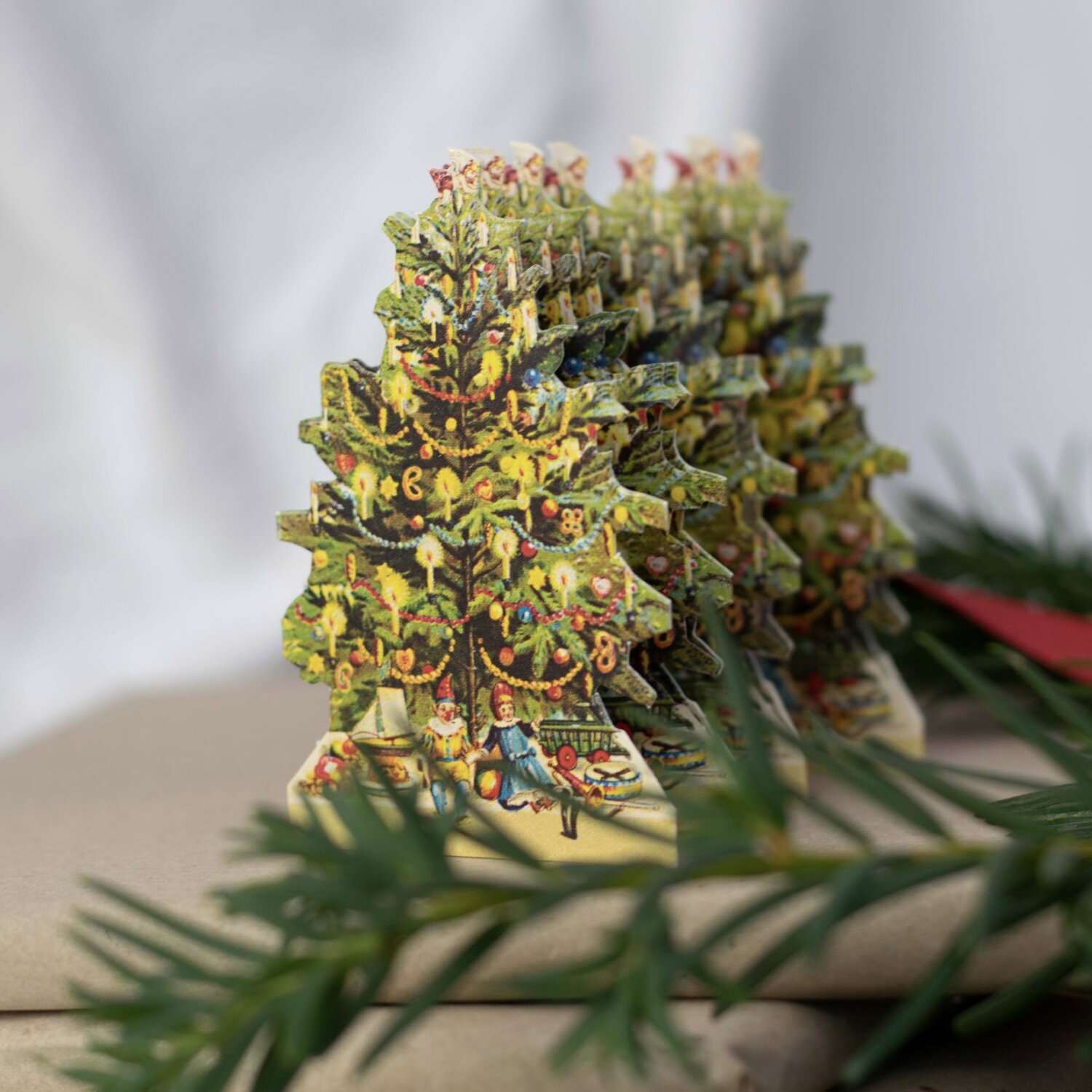 Paper Row Christmas Tree Mini