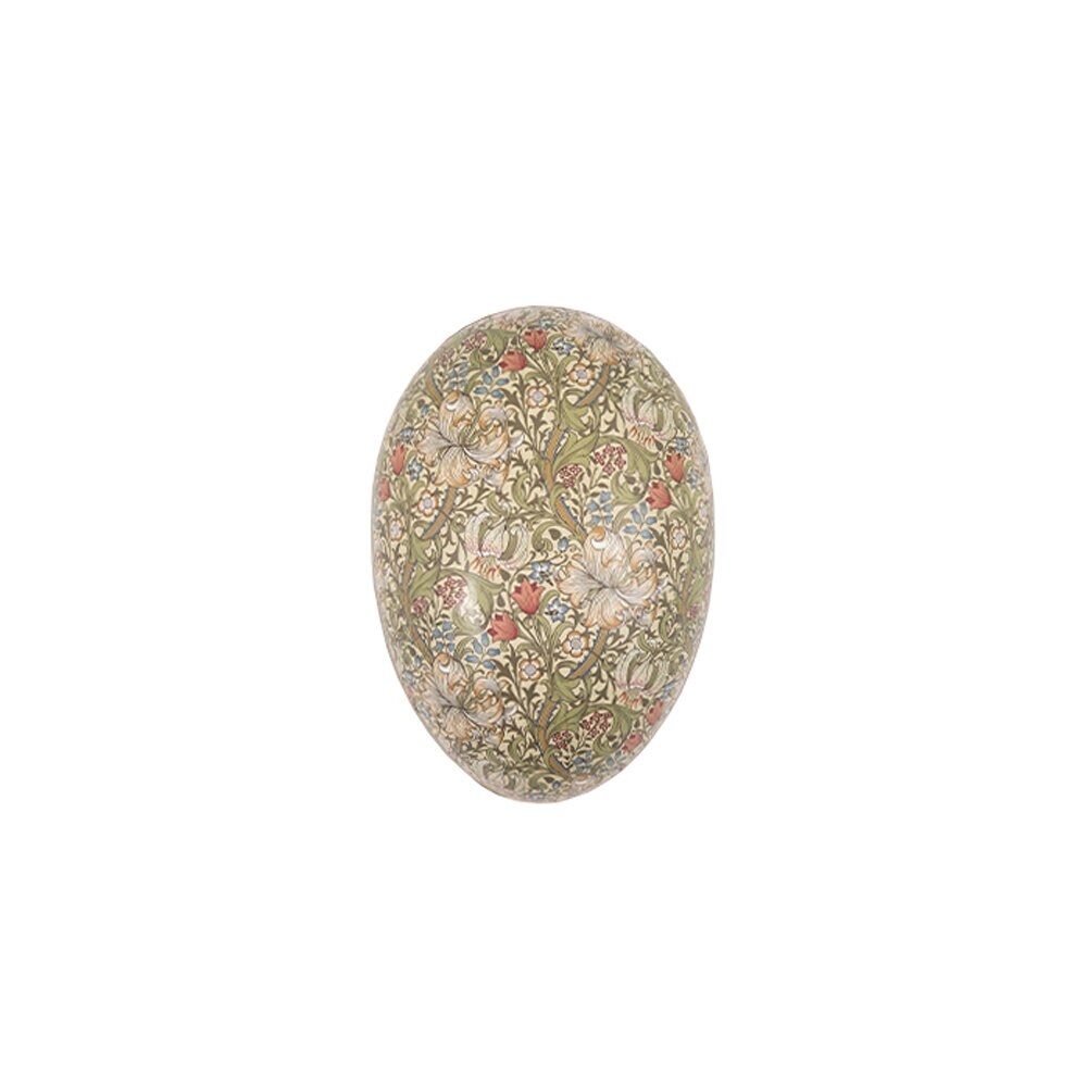 Easter Egg William Morris Golden Lily Green