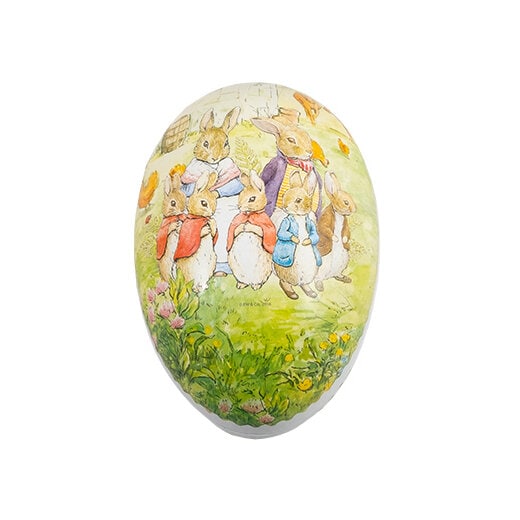 Easter Egg Beatrix Potter Bunny Family