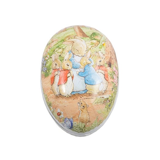 Easter Egg Beatrix Potter Bunny Mother w. Children
