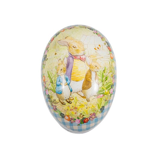 Easter Egg Beatrix Potter Bunny Father w. Children