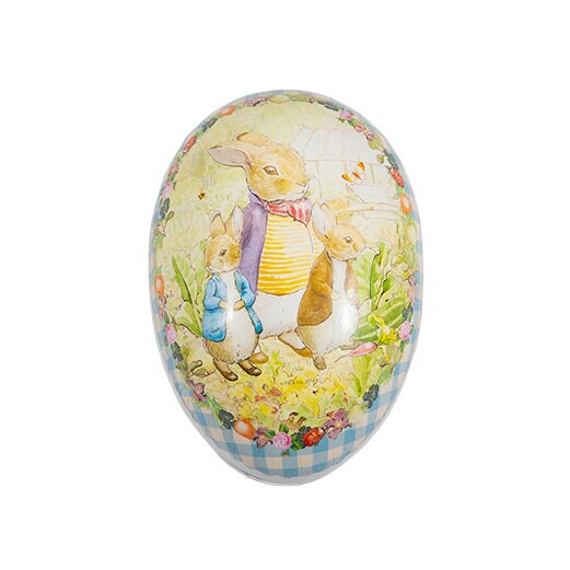 Easter Egg Beatrix Potter Bunny Father w. Children