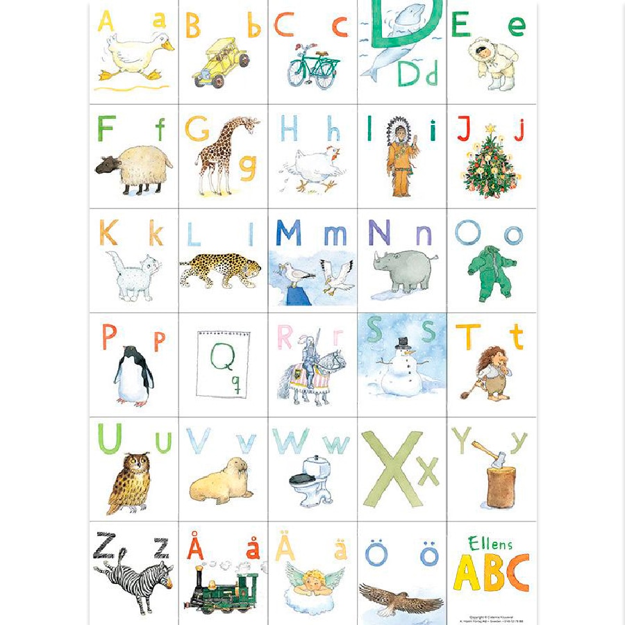 Poster Ellen's ABC