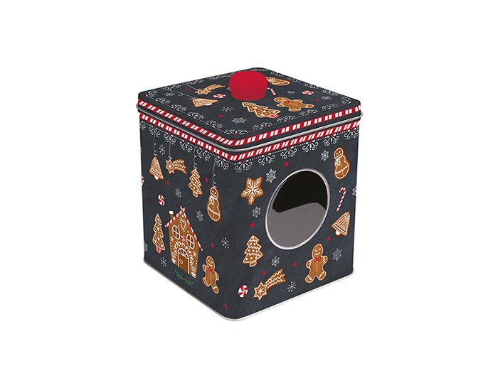 Tin w. Knob Gingerbread