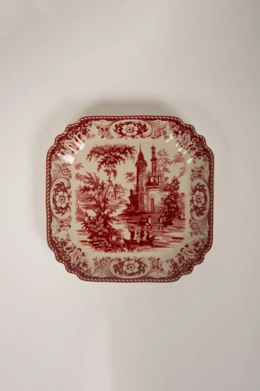 Small Plate Estelle Red