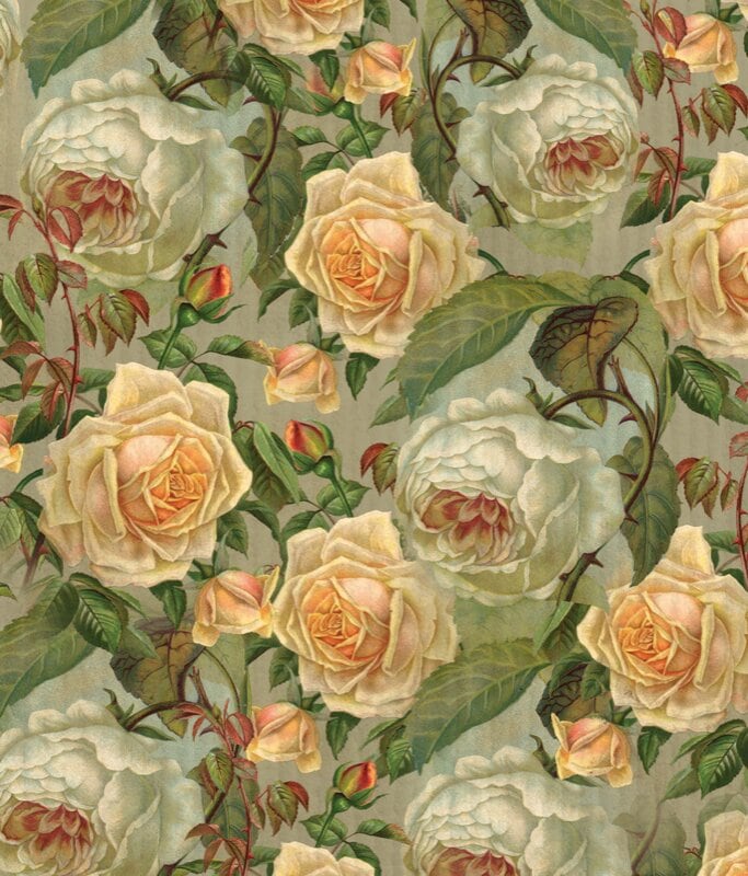 Dishcloth Rose Antique