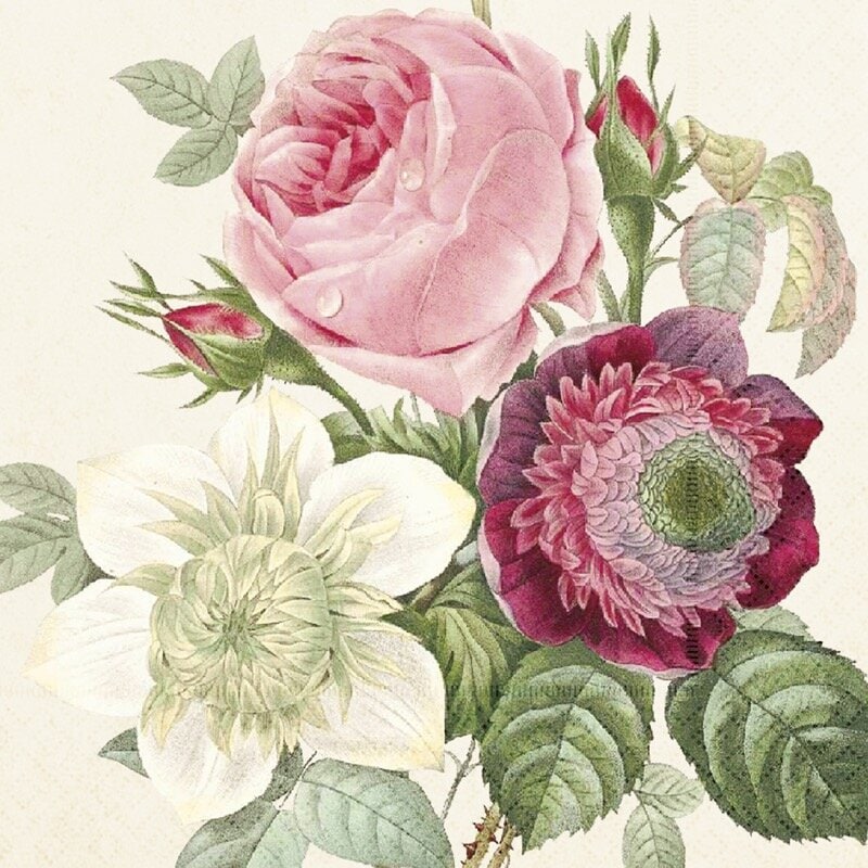 Napkin Roses