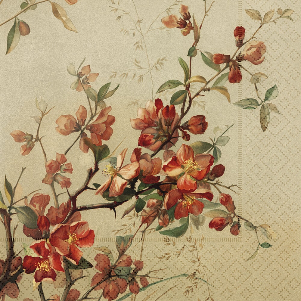 Napkin Japanese Quince